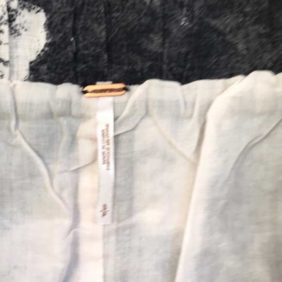 NEW Free People Tie Dye Linen Blend Shorts - Picture 3 of 6